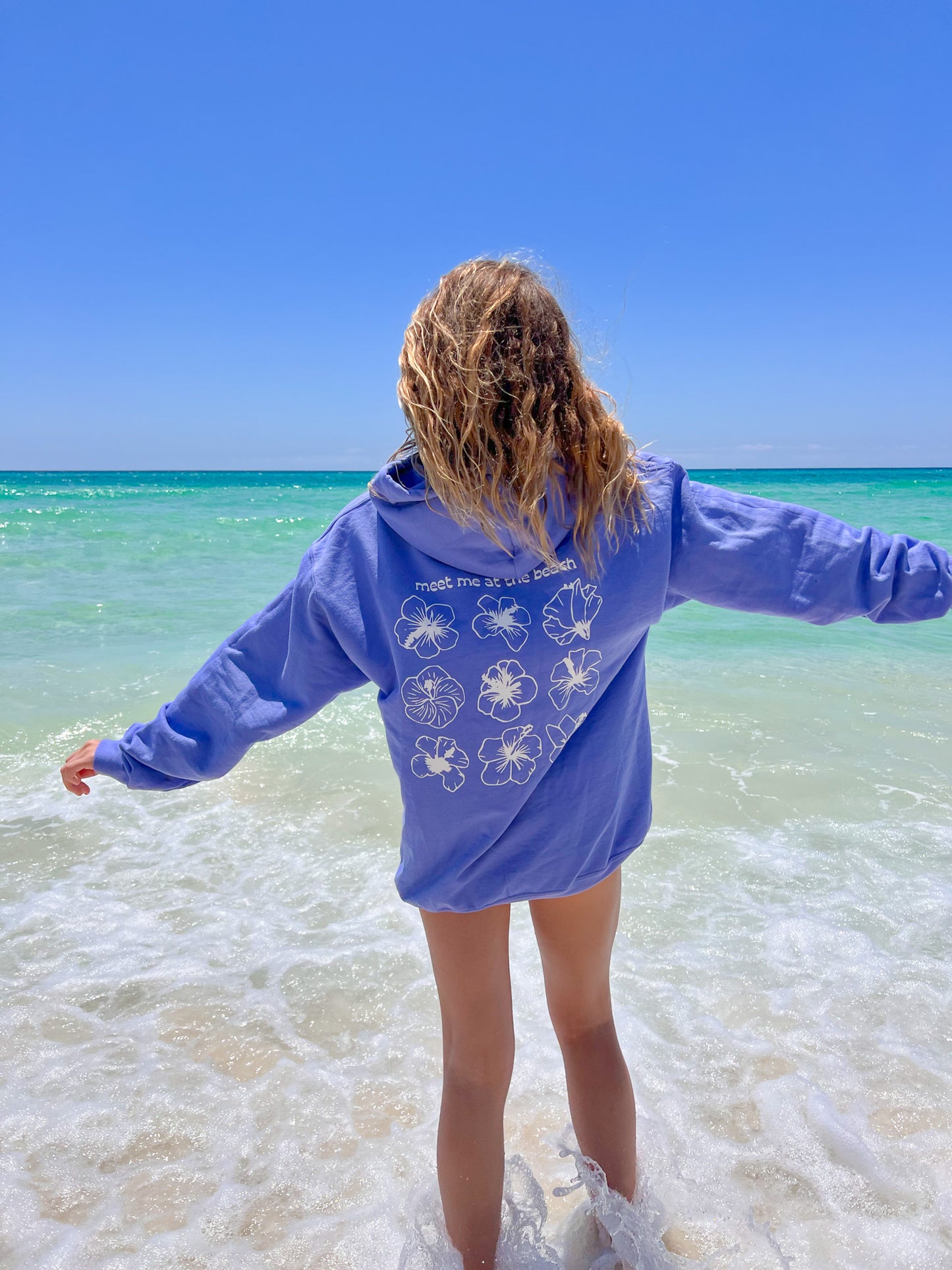 Meet Me At The Beach Hoodie