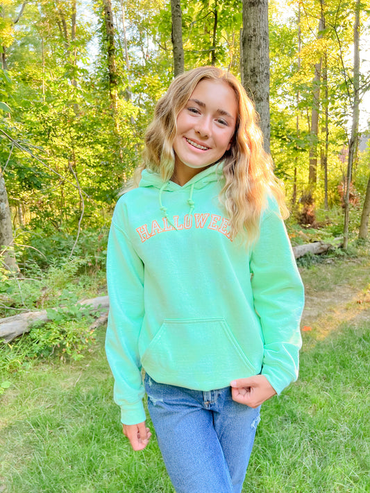 Halloween Reverse Tie Dye Sweatshirt | Women's