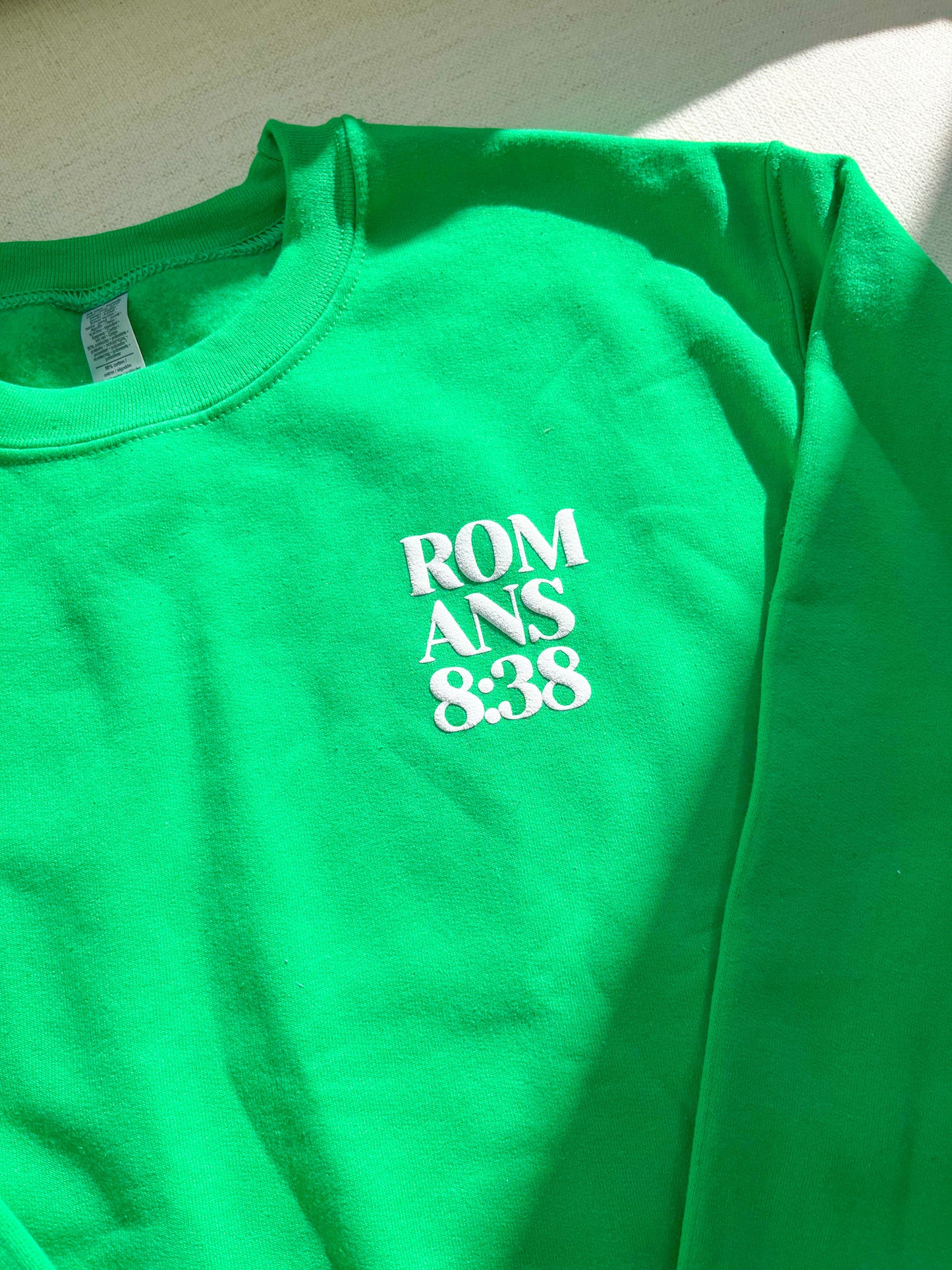 Romans 8:38 Crewneck