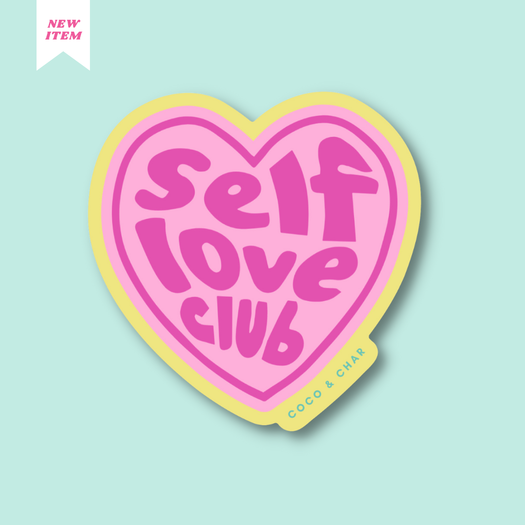 Self Love Club | Vinyl Sticker